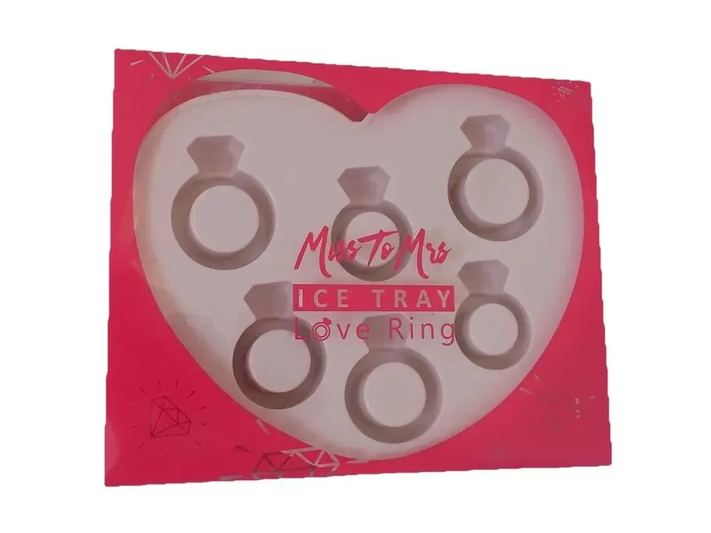 Miss To Mrs Ice Tray Love Ring NEW